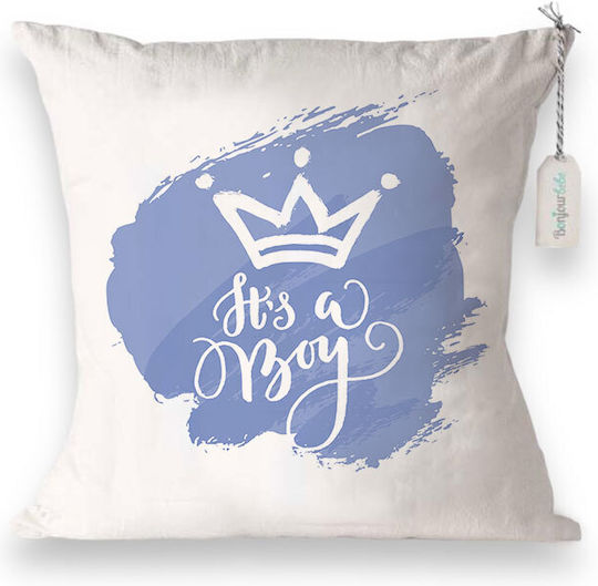 Coroană It's A Boy Pernă Decorativă