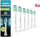 Original Philips Sonicare Intercare Hx9006/87 Toothbrush Head Medium Soft Bristles 6 Pcs Cleaning Hard-to-reach Areas
