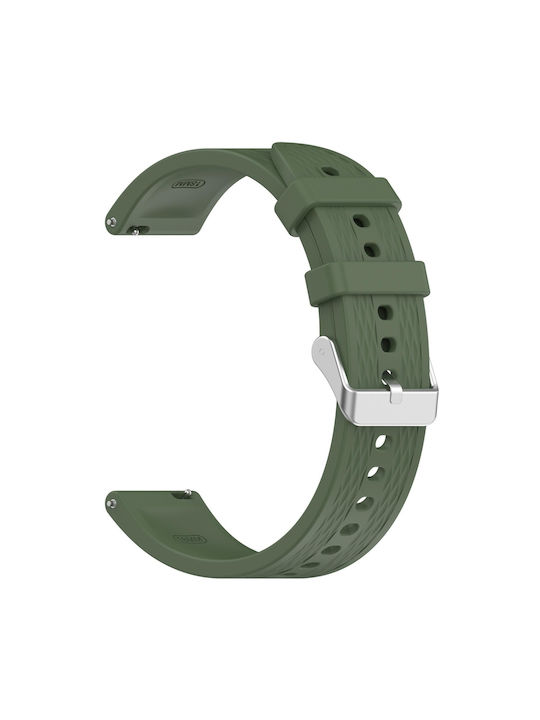 Λουράκι Σιλικόνης Πράσινο (Universal Silicone Strap For Watch)