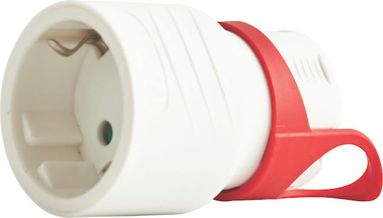 Schuko Plug Female Eurolamp Kf-gbyc-01 Blister
