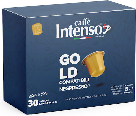 Nespresso Капсули Еспресо Съвместими с Машина Nespresso 30 броя
