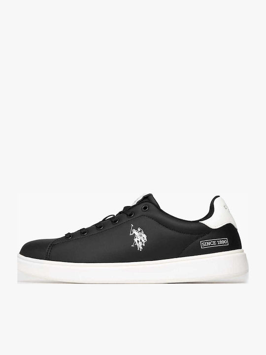 U.S. Polo Assn. Ανδρικά Sneakers Μαύρα