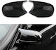 Kappen Für Außenspiegel Bmw Serie 1 E87 E81 E82 E88 2010-2015 Serie 3 E90 E91 E92 E93 M3/m4 2008-2013 Look Facelift Lci Modelle Schwarz Glänzend 2 Stücke