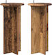Vidaxl Plant Stand 2 Pcs Aged Wood 29.5 x 29.5 ...
