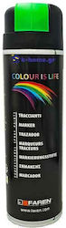 Faren Spray Markierungsfarbe Vertikaler Sprühstoß Grüne Fluoreszierende 500 Ml Faren Spray Markierungsfarbe Vertikaler Sprühstoß Grüne Fluoreszierende 500 Ml