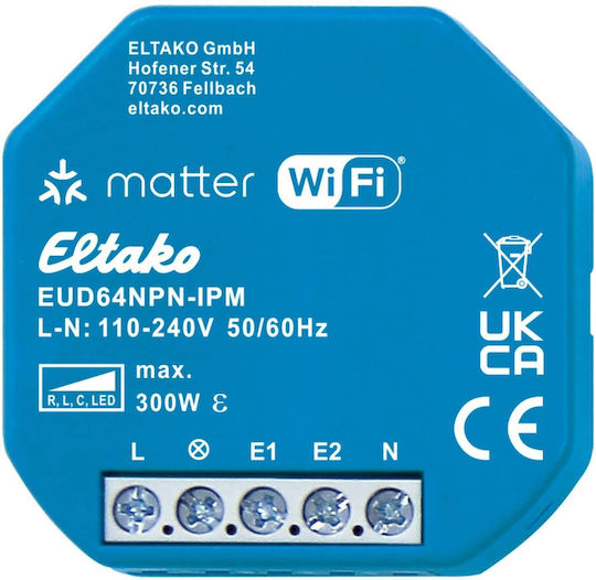 Eltako Eltako Universal Dimmer Actuator Wireless Wifi Eud64npn-ipm 30064017