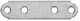 Furniture Connecting Bracket Galvanized N.100 Metal-con