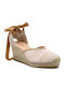 Sommer Damenplattformen Beige