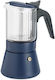 Inoxibar Inoxibar Espresso Kocher 9 Tassen Blau
