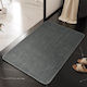 Anti-Slip Bathtub Mat with Suction Cups Gray 30x40cm