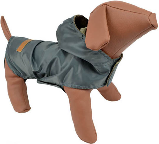 Dog Coat Woofmoda Waterproof Gray 54x36cm
