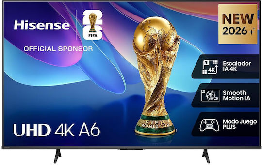 Hisense Smart Televizor 65" 4K UHD LED A6S HDR (2026) 65A6S
