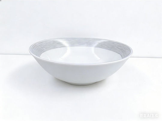 Max Home Serving Bowls Cereal Round Porcelain Gray 2 Pieces