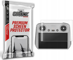Grizzglass Hydrofilm Screen Protector Compatible Dji Air 3 Controller Transparent
