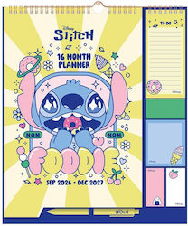 Wall Planner Diary 30x34cm Notebooks 2026/2027 Disney Lilo Stitch Wall Planner Diary 30x34cm Notebooks 2026/2027 Disney Lilo Stitch
