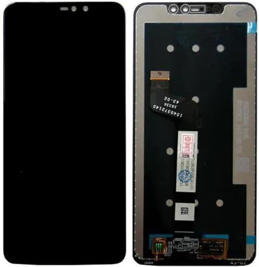 Екран Lcd Сензор За Докосване Xiaomi Redmi Note 6 Pro Черен