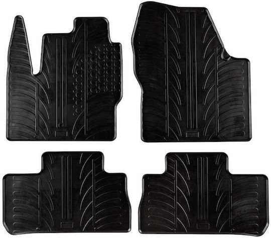 Carro 389181 Auto Fußmatten Land Rover Freelander 2 2007-2014 Schwarz 4 Stück