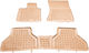 Sahler Car Mats Raised Sides 3D Rubber Bmw X5 E70 X6 2007+ Beige 3 Pieces