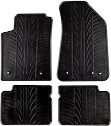 Apesan Πατάκια Αυτοκινήτου Λάστιχο Fiat Bravo 2007-2014 Lancia Delta 2009 Μαύρο 4 Τεμάχια Apesan Πατάκια Αυτοκινήτου Λάστιχο Fiat Bravo 2007-2014 Lancia Delta 2009 Μαύρο 4 Τεμάχια