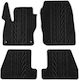 Carro 389291 Car Mats Ford Focus 2011-2015 Hatchback Caravan Black 4 Pieces