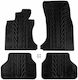 Carro 389233 Car Mats 0358 Bmw Series 5 E60 E61 2004-2009 Black 4 Pieces