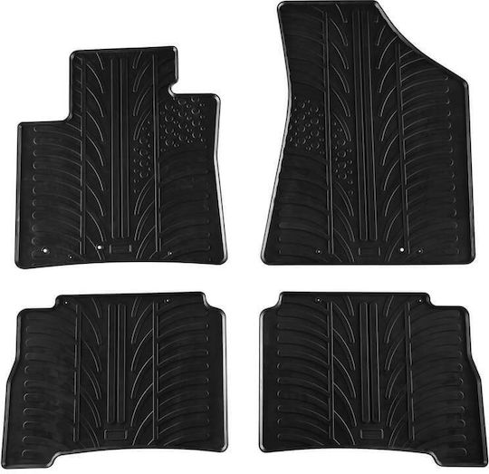 Carro 389346 Car Mats Kia Sorento 2009-2015 Black 4 Pieces