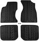 Carro 389320 Car Mats Audi A4 B5 Sedan Avant 1996-2000 Black 4 Pieces