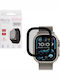 Volte-tel Tempered Glass Apple Watch Ultra 2 49mm 3d Titanium 1.92" 0.30mm Full Cover Black Volte-tel