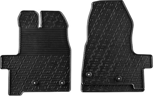 Carro 389163 Covoare Auto Ford Tranzit Personalizat Kombi Furgon 2016-2017 Negre 2 Bucăți