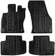 Car Mats Apesan Rubber VW Golf Sportsvan 2014 Audi A3 8V Sportback Limousine 2013-2020 Black 4 Pieces