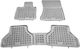 Sahler Car Mats Raised Sides 3D Rubber Bmw X5 E70 X6 2007+ Gray 3 Pieces