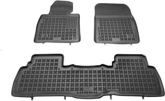 Sahler Covoare Auto Covorașe Auto 3D Cauciuc Toyota Croazieră Pe Uscat J200 V8 2006+ Tip Covorașe Negre 3 Bucăți