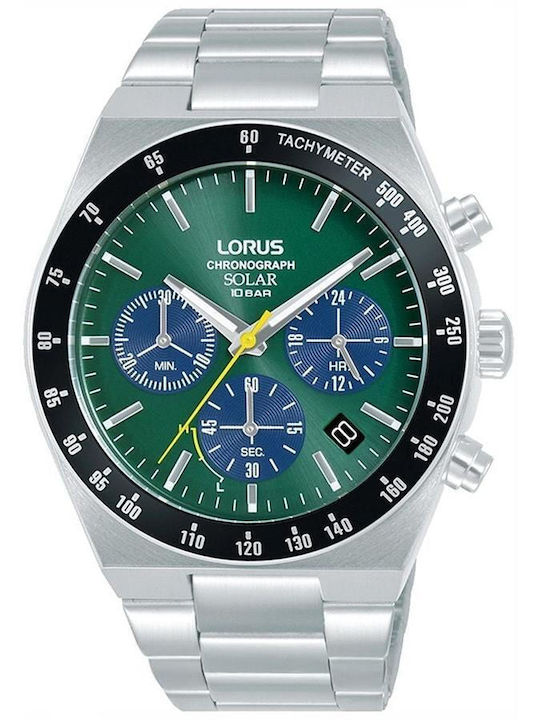 Lorus Solar Watch with Metal Bracelet