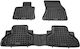Sahler Πατάκια Σκαφάκια 3d Λάστιχο Bmw X5 F15 2013+ Μαύρα 3 Τεμάχια