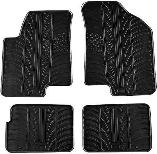 Carro 389343 Car Mats Kia Soul 2009-2014 Black 4 Pieces