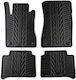 Apesan Car Mats Rubber Mercedes E-Class W211 2002-2009 Cls W219 Black 4 Pieces