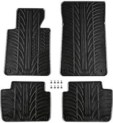 Carro 389211 Auto Fußmatten Bmw Serie 3 E46 1998-2005 Schwarz 4 Stück Carro 389211 Auto Fußmatten Bmw Serie 3 E46 1998-2005 Schwarz 4 Stück