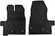 Apesan Car Mats Rubber Ford Transit Custom 2012 Black 2 Pieces
