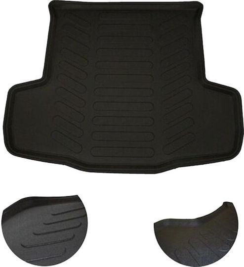 Carro 234622 Car Mat Trunk 3D Raised Sides Rubber TPE Fiat Grande Punto 2006 Black