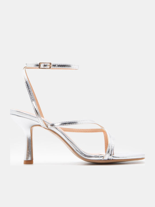 Luigi Luigi Damen Sandalen Silber