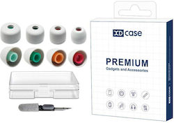 Sony Wf-1000xm5 Xdcase 4 Ζεύγη Ανταλλακτικών Ακουστικών Σιλικόνης Μέγεθος Xs S M L Βούρτσας Καθαρισμού Τυχαίο Λευκό Sony Wf-1000xm5 Xdcase 4 Ζεύγη Ανταλλακτικών Ακουστικών Σιλικόνης Μέγεθος Xs S M L Βούρτσας Καθαρισμού Τυχαίο Λευκό