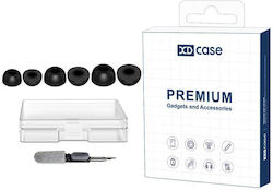 Beats Powerbeats Pro 2 Fit Studio Buds Xdcase 3 Ζεύγη Memory Foam Ear Tips Kit Μέγεθος S M L Βούρτσας Καθαρισμού Τυχαίο Μαύρο Beats Powerbeats Pro 2 Fit Studio Buds Xdcase 3 Ζεύγη Memory Foam Ear Tips Kit Μέγεθος S M L Βούρτσας Καθαρισμού Τυχαίο Μαύρο