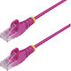 StarTech U/UTP Cat.6 (Gigabit) Καλώδιο Δικτύου Ethernet 0.25m Ροζ