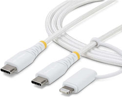 StarTech USB-C Мъжки към Lightning Кабел 1м
