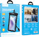 Hoco Double Lock Водоустойчив Калъф До 7.2" Черен BAG30