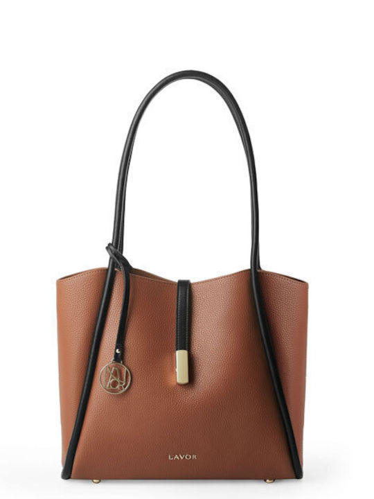 Set Women's Shoulder Bag Tabac Brown