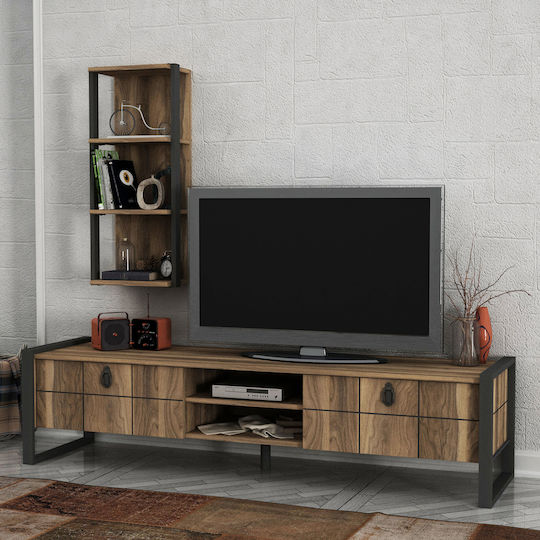 Stand TV De Podea Ecru 125x34x34 cm Stand TV De Podea Ecru 125x34x34 cm