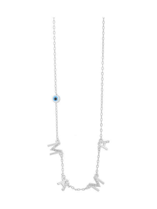 Prince Silvero Necklace Mum Silver