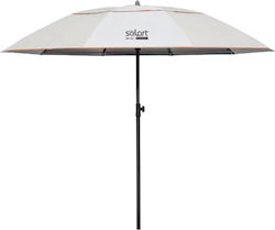 Solart Umbrelă 2.05m Albă / Portocalie Solart Umbrelă 2.05m Albă / Portocalie