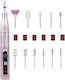 Portable Nail Drill Diamondedge Pro 35,000 Rpm Luxorise Pink
